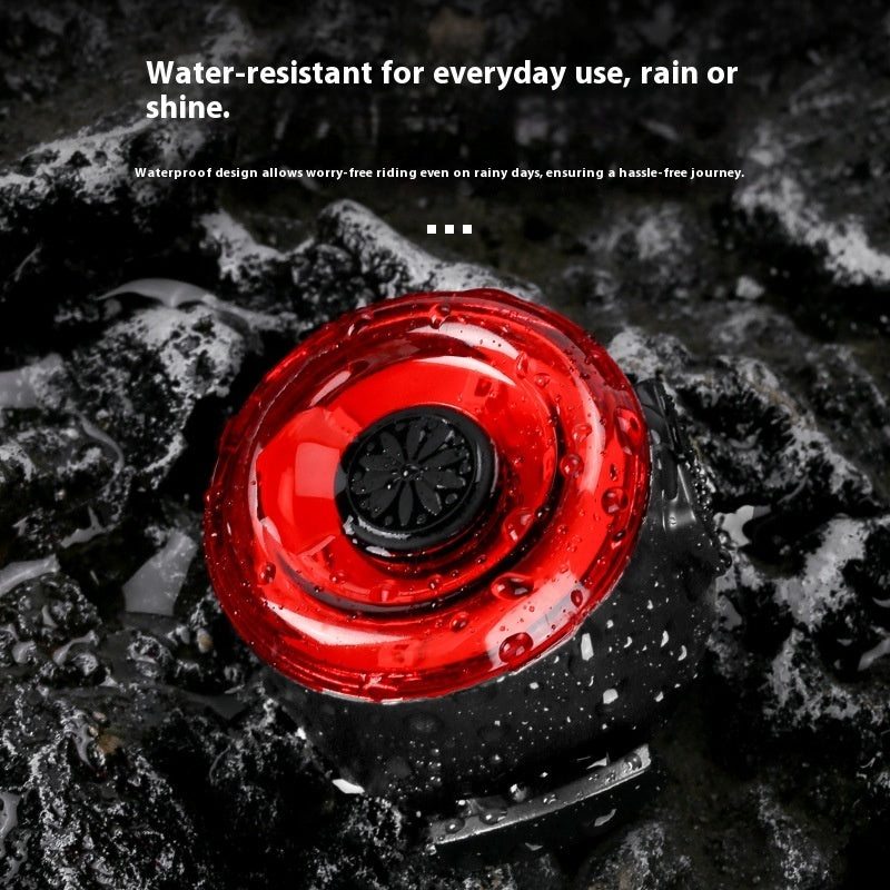 Luci di avvertimento rotonde per bici da montagna per guida notturna all'aperto