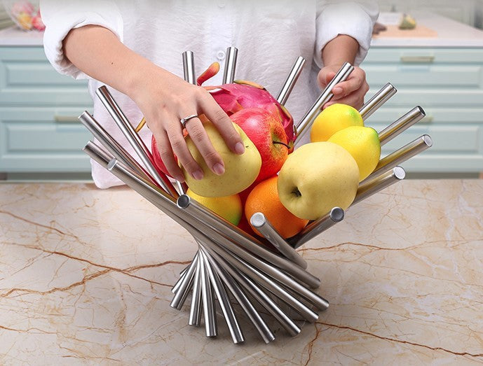 Piatto da frutta in acciaio inossidabile