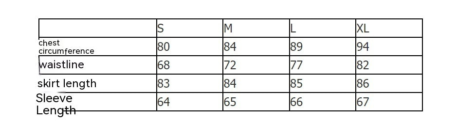 Abito a maniche lunghe con scollo a V