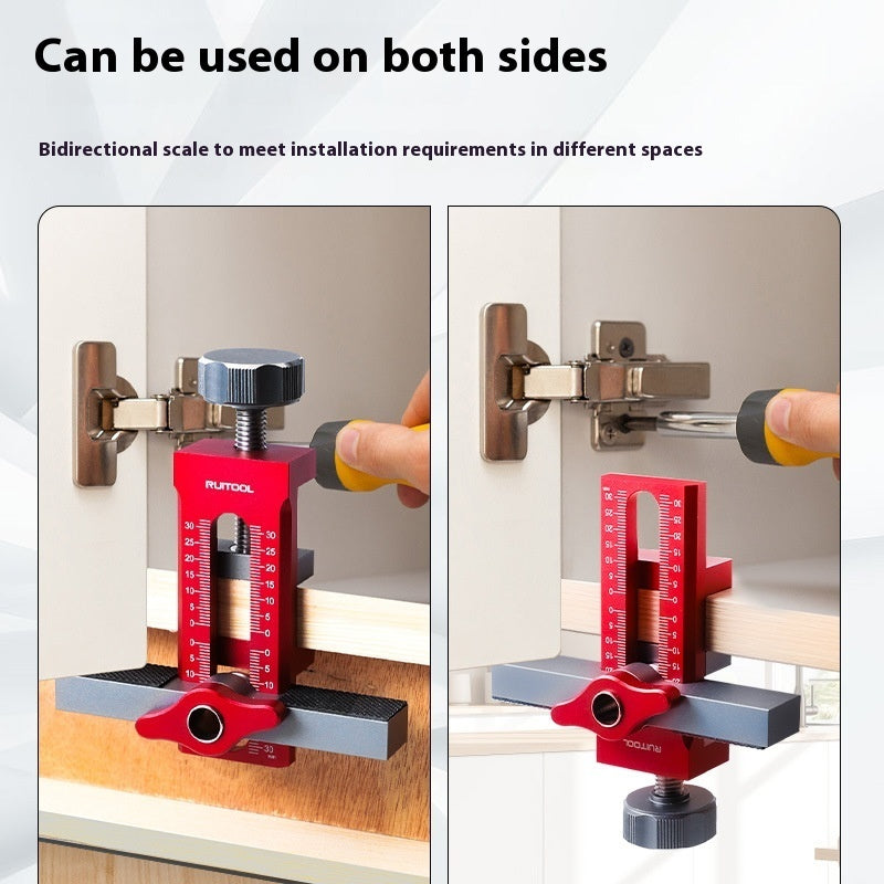 Ruitool Ausilio per l'installazione delle ante degli armadi in lega di alluminio
