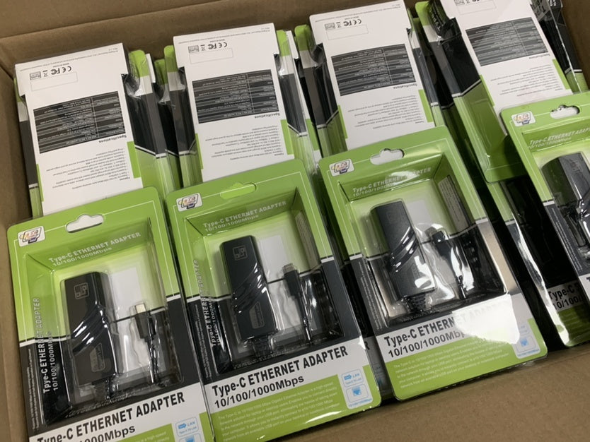 Scheda di rete Gigabit da tipo C a RJ45 a porta USB 3.1