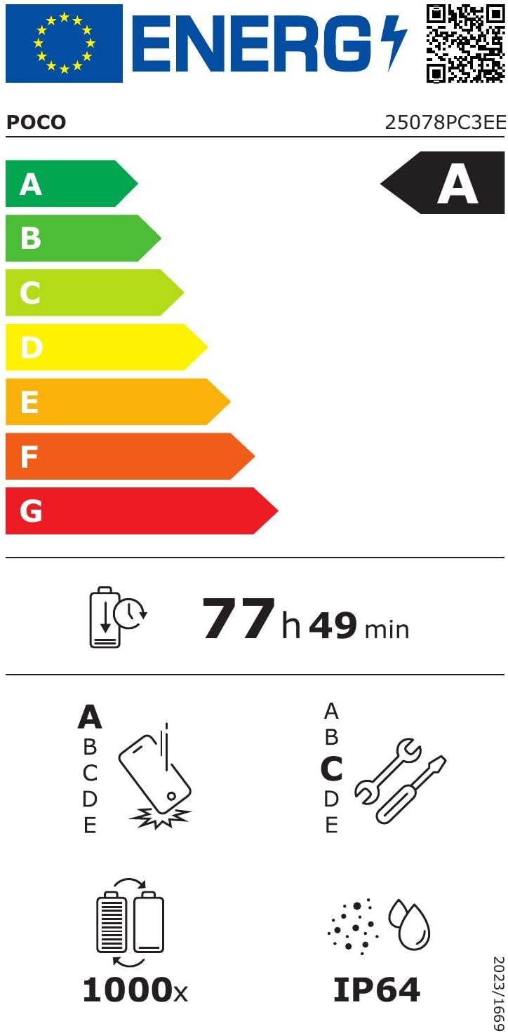 XIAOMI POCO C85, 8+256GB Smartphone, 6.9" 120Hz 8mm Design, MediaTek Helio G81-Ultra Octa-core, 50MP Dual AI Camera, 6000mAh, 2 Year Warranty, Black, Charger Not Included