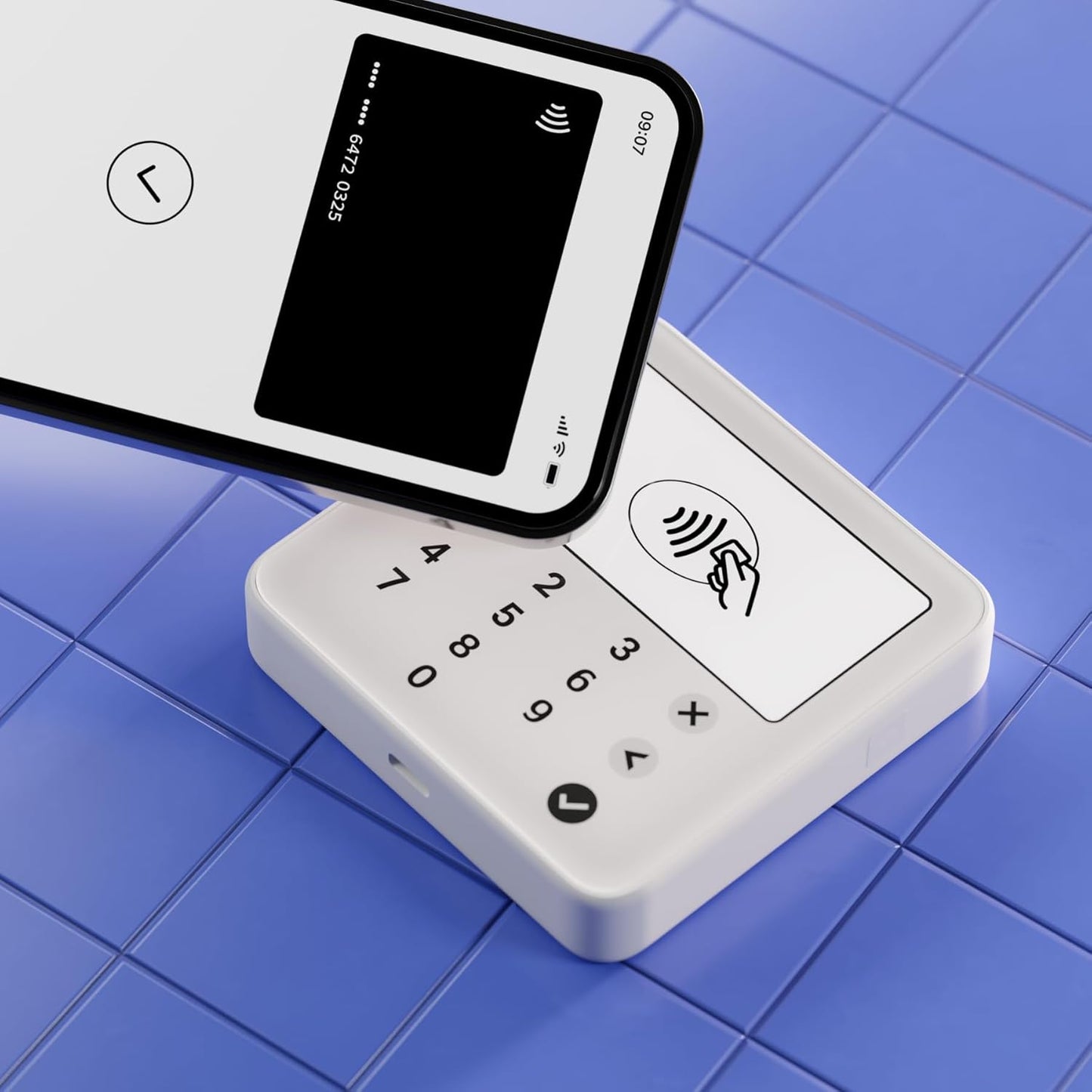 SUMUP Solo Lite POS Portable for Contactless Payments, Compatible with Smartphone, Tablet and Desktop, Bluetooth Connection, Accepts Cards and Digital Payments, White