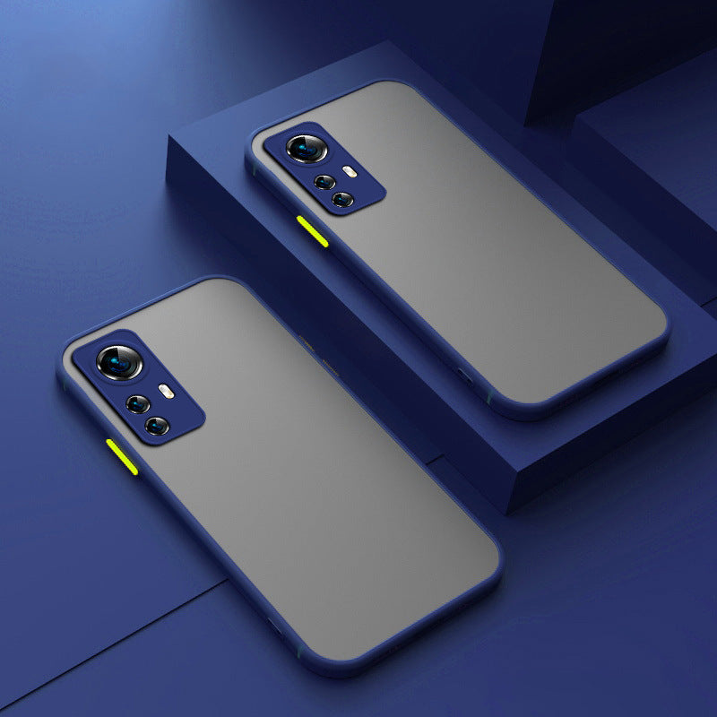 Custodia protettiva trasparente in silicone satinato ultrasottile e resistente alle cadute