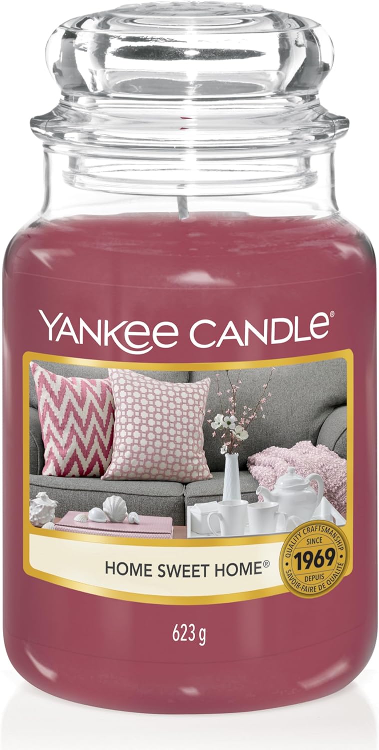 Yankee Candle Large Scented Jar Candle | Sweet Home | Burn Time Up to 150 Hours | Gifts for Women