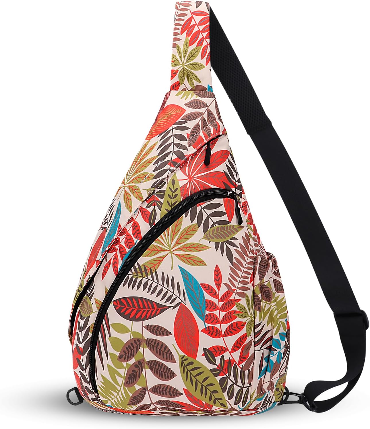 HUA ANGEL Sling Bag for Women Men Unisex Shoulder Bag on Chest Ultra Light Chest Pack Sports Work Travel School Outdoor Running