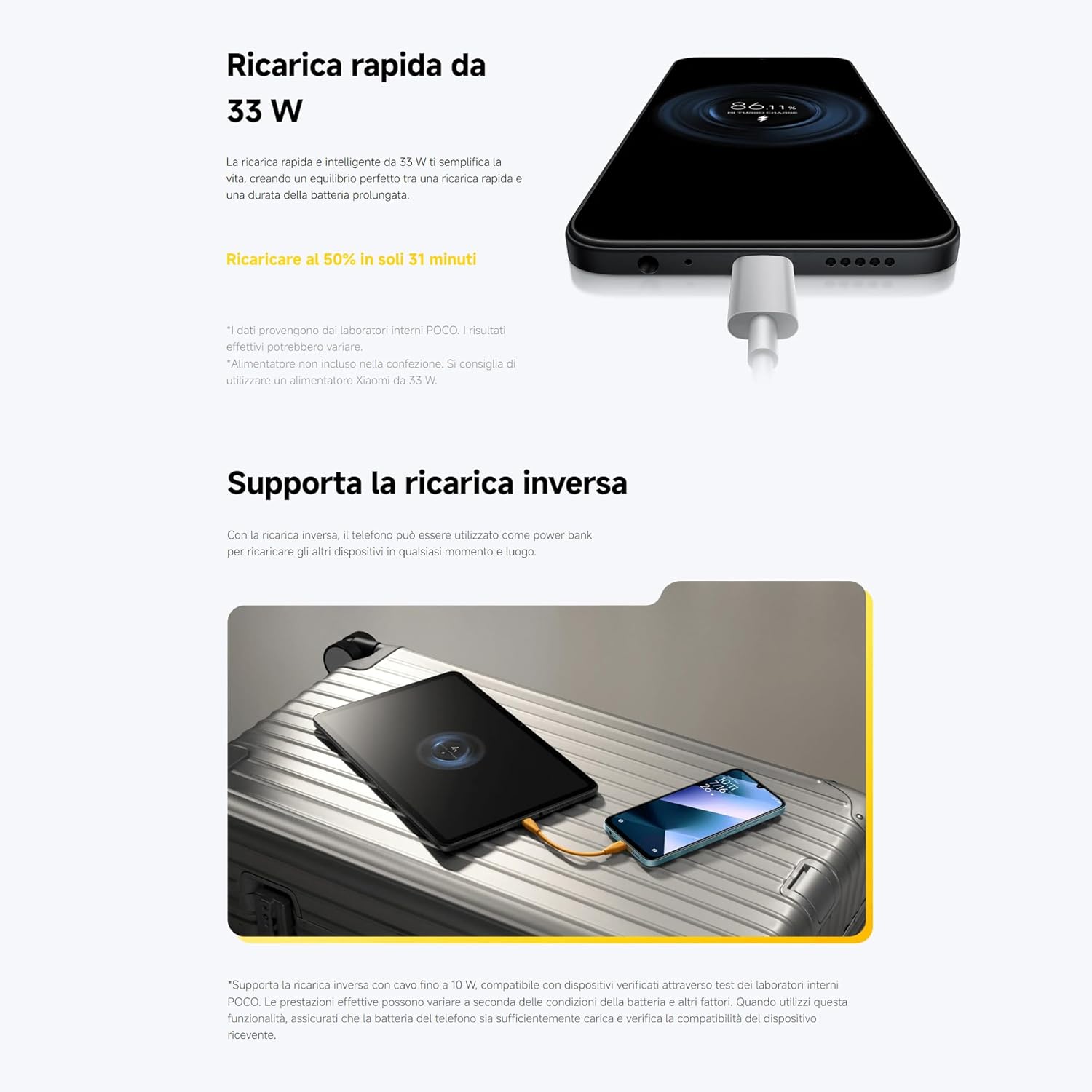 XIAOMI POCO C85, 8+256GB Smartphone, 6.9" 120Hz 8mm Design, MediaTek Helio G81-Ultra Octa-core, 50MP Dual AI Camera, 6000mAh, 2 Year Warranty, Black, Charger Not Included