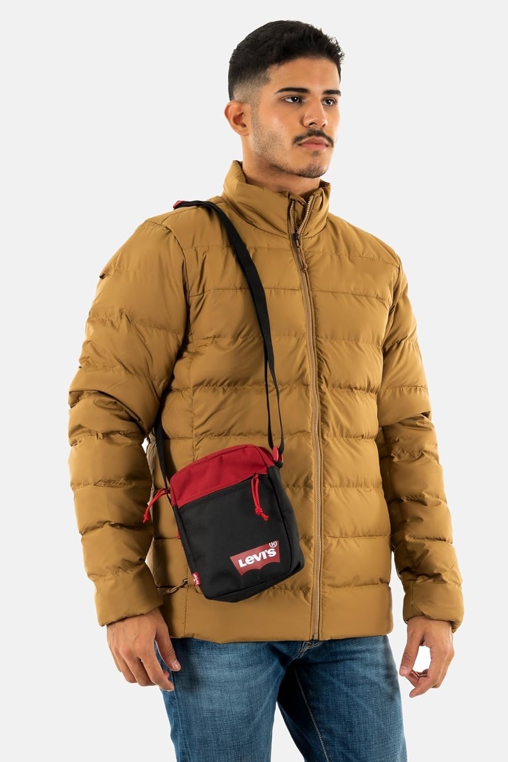 Levi's Mini Crossbody Solid (Red Batwing), Men's Bag, One Size