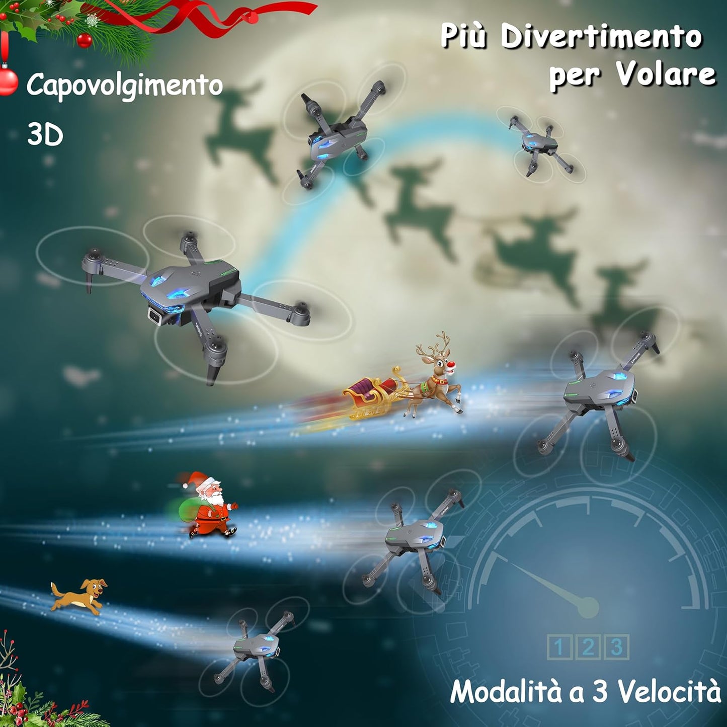 Wipkviey T28 Drone with Camera 1080P HD-Drones Professional for Kids Beginners with WiFi Live Video Quadcopter RC with 2 Batteries, Toy for Girls and Boys