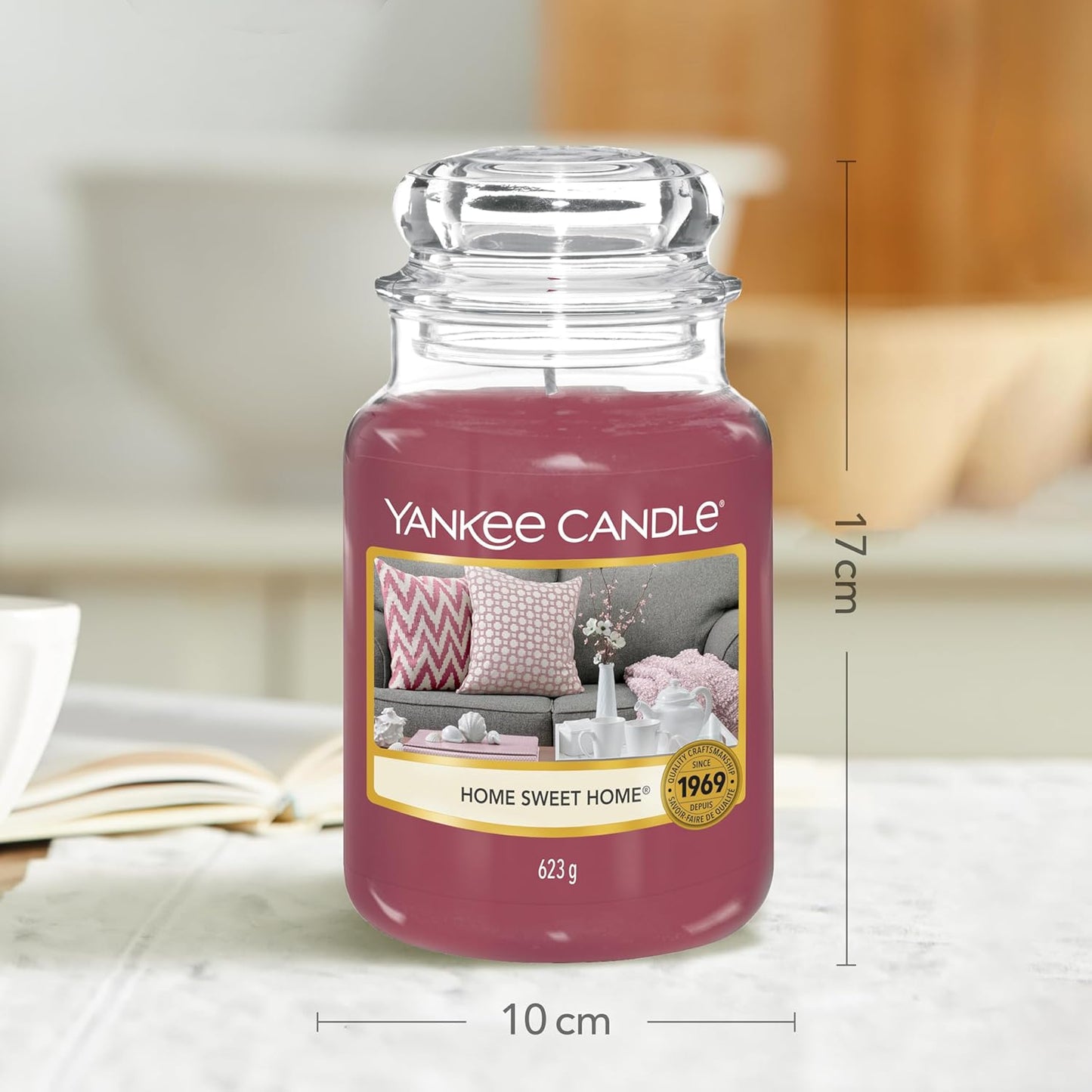 Yankee Candle Large Scented Jar Candle | Sweet Home | Burn Time Up to 150 Hours | Gifts for Women
