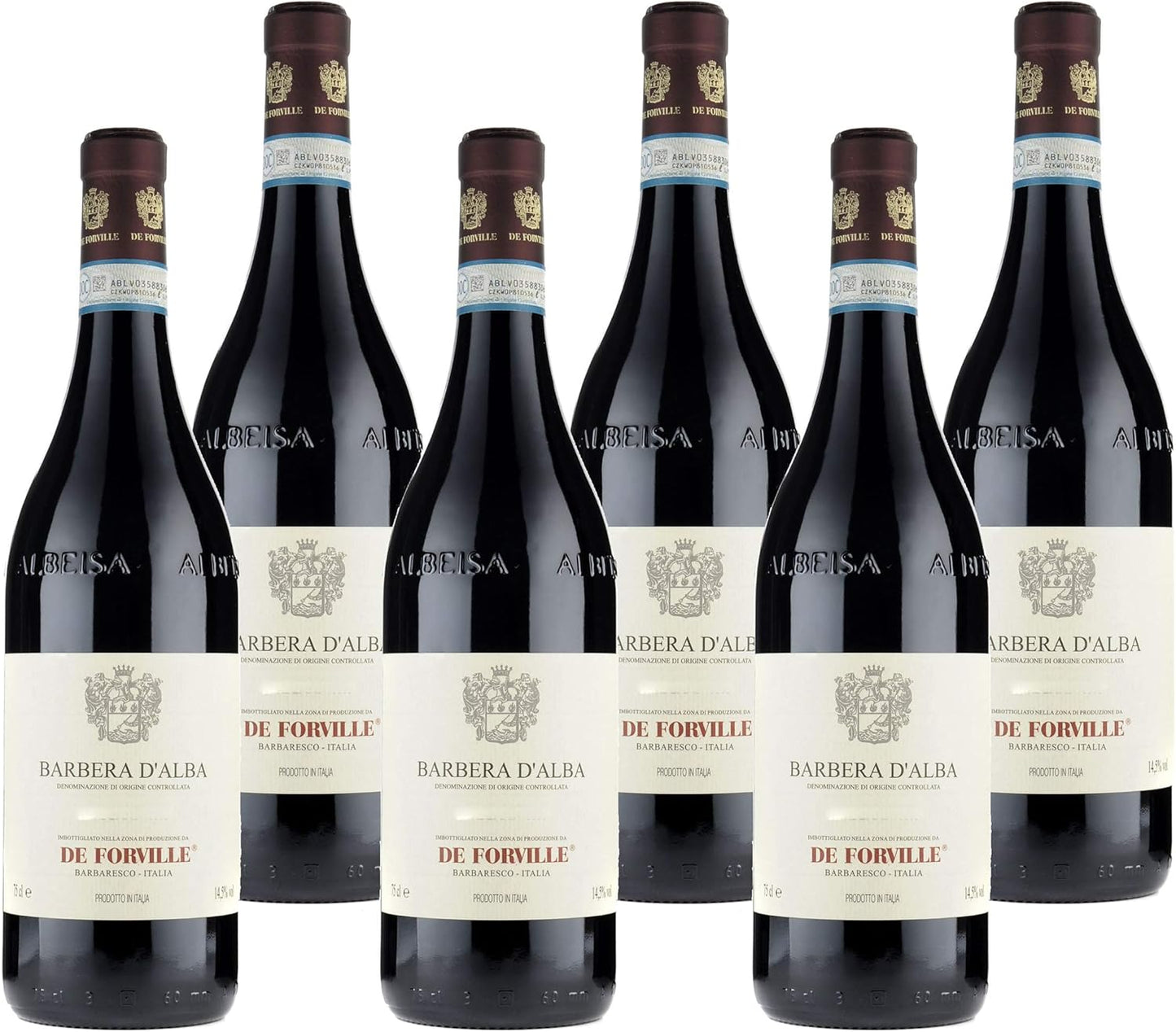De Forville Barbera d'Alba Doc - Box of 6 x 750 ml