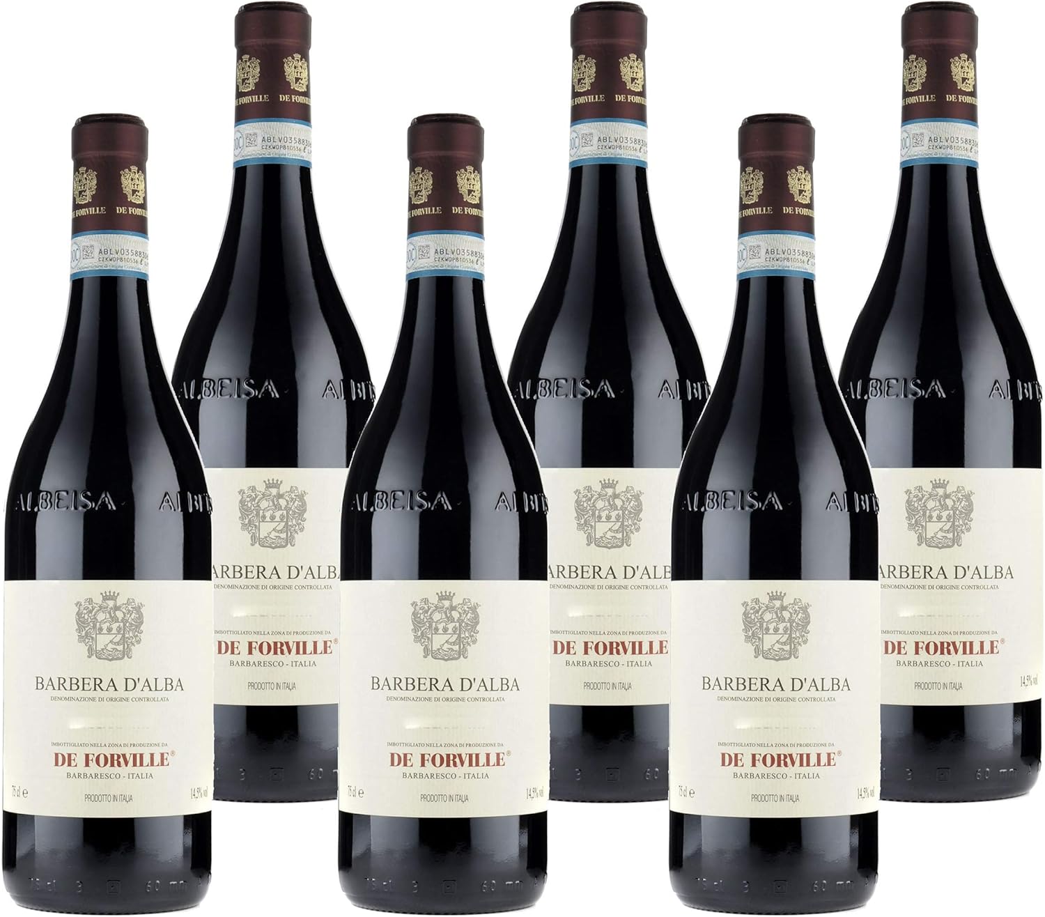 De Forville Barbera d'Alba Doc - Box of 6 x 750 ml