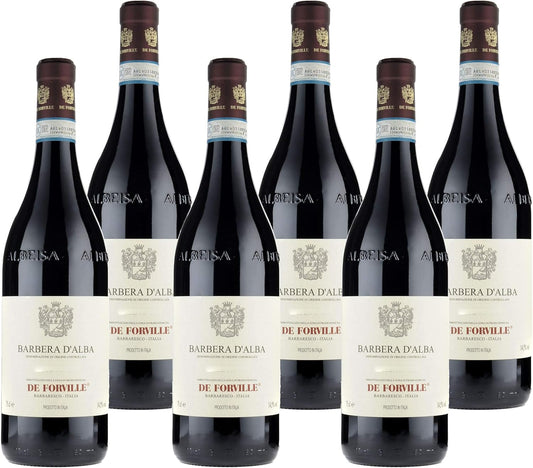 De Forville Barbera d'Alba Doc - Box of 6 x 750 ml