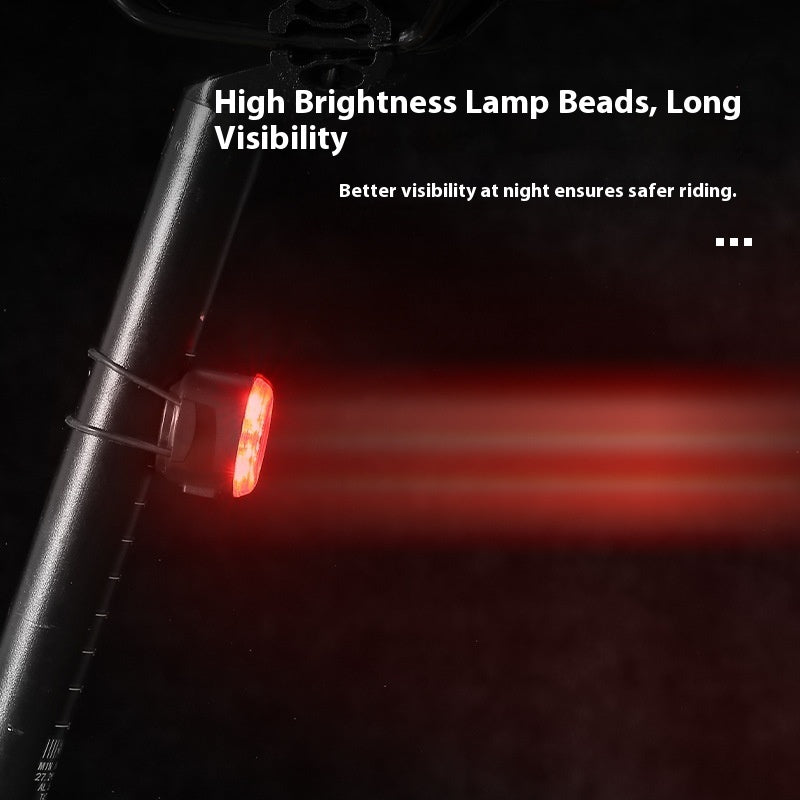 Luci di avvertimento rotonde per bici da montagna per guida notturna all'aperto