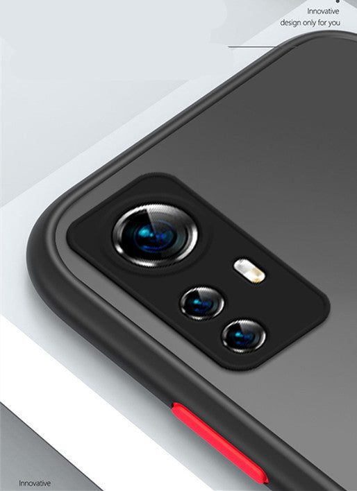 Custodia protettiva trasparente in silicone satinato ultrasottile e resistente alle cadute