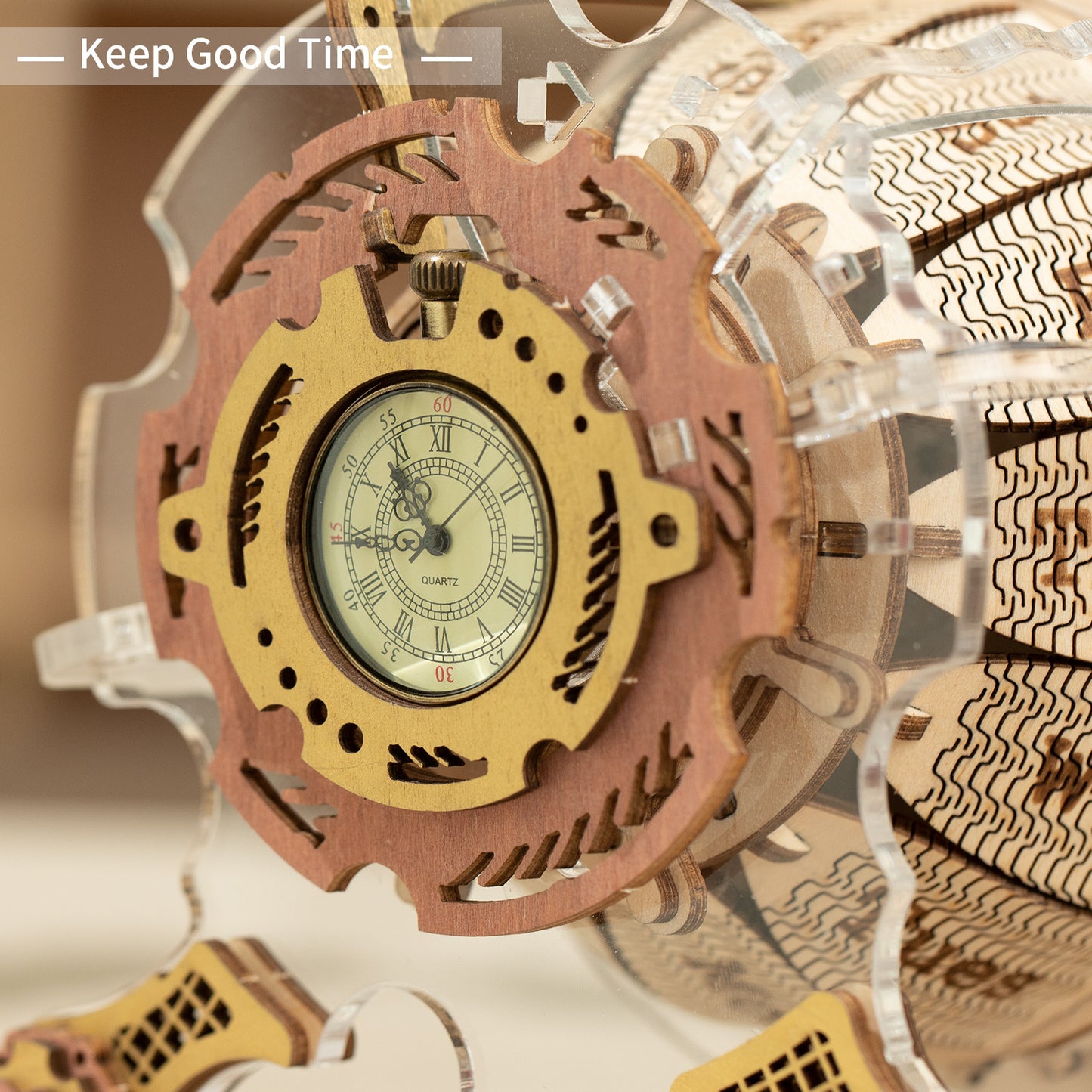 Robotime ROKR Orologio da parete con zodiaco LC601