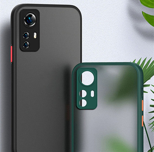 Custodia protettiva trasparente in silicone satinato ultrasottile e resistente alle cadute