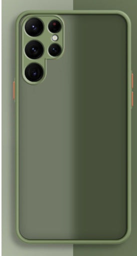 Custodia protettiva trasparente in silicone satinato ultrasottile e resistente alle cadute