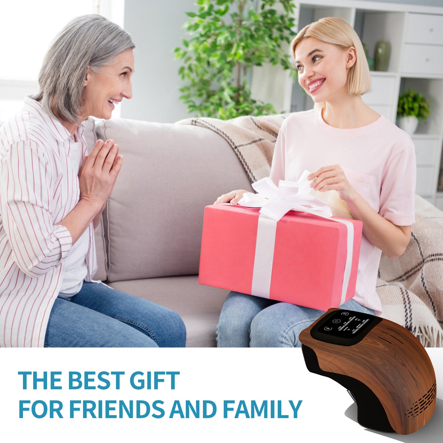 Massaggiatore per ginocchia elettrico intelligente per uso domestico