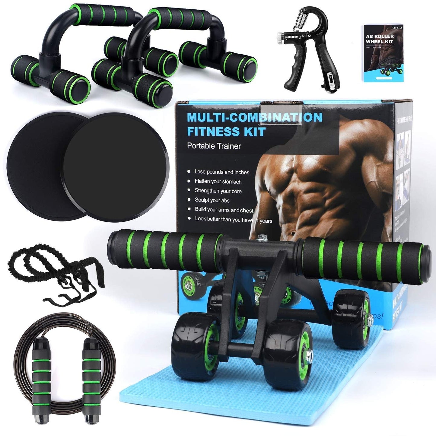 Kit fitness 10 in 1